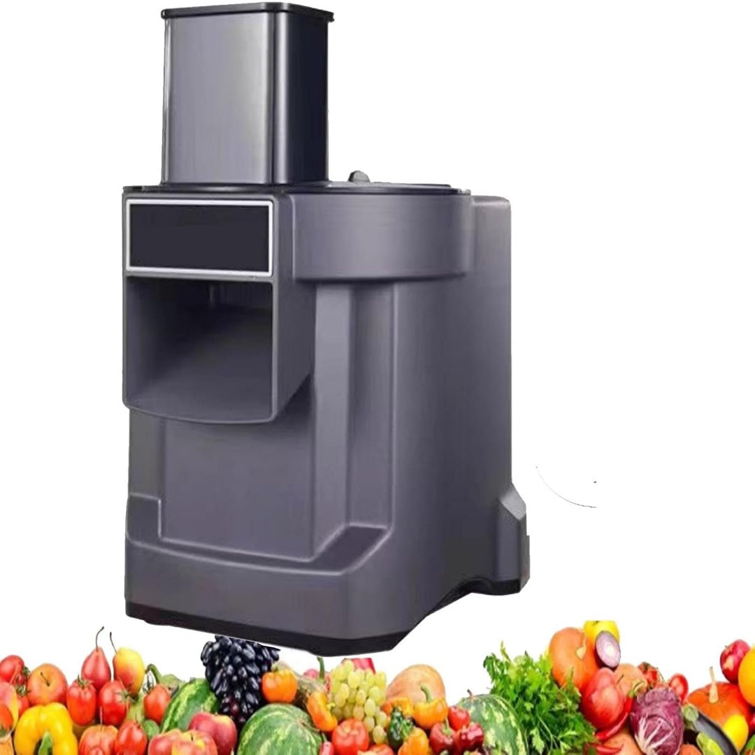 Fette tagliate con una lama circolare di colore grigio e con potenza dichiarata di 100 W