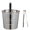 Accessorio da impugnare durante il lavoro in cucina con corpo in acciaio inox