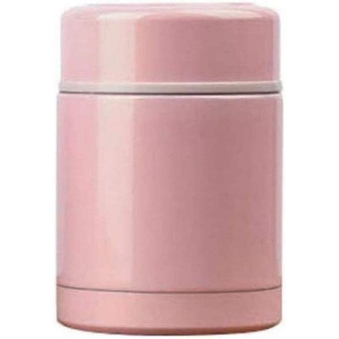Un recipiente dedicato alla conservazione in cucina di colore rosa e con capacita dichiarata di 400 ml