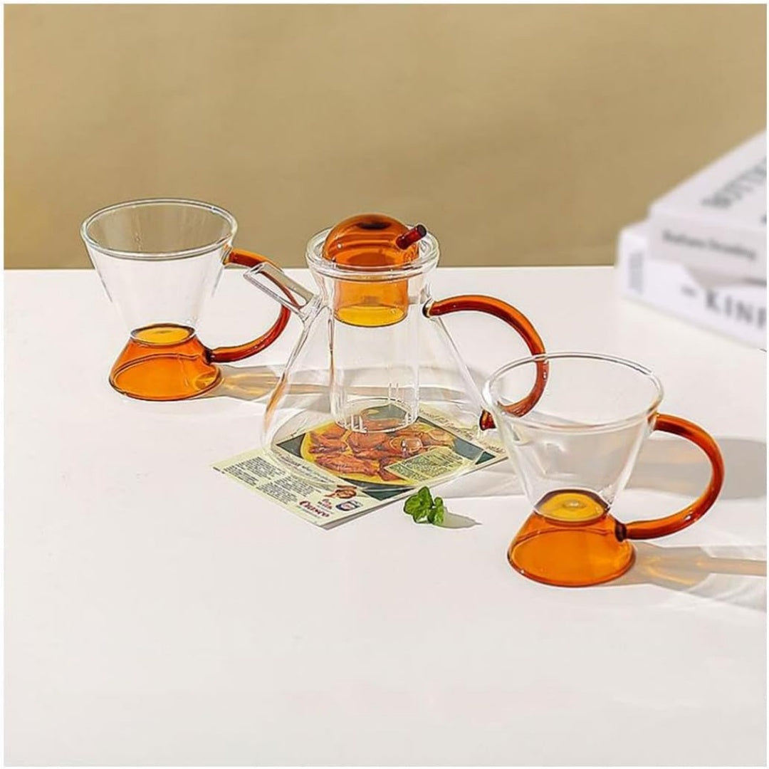 Infuso da condividere con un servizio coordinato con elementi rimovibili e con capacita dichiarata di 600 ml